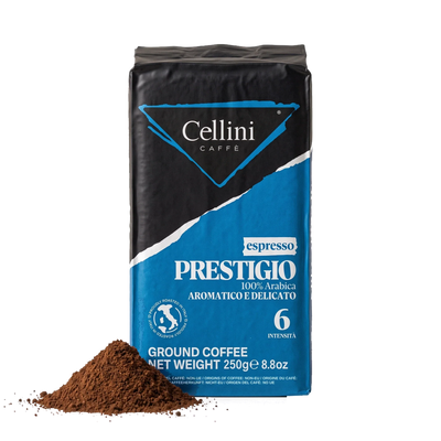 Espresso Prestigio 100% Arabica gemahlen
