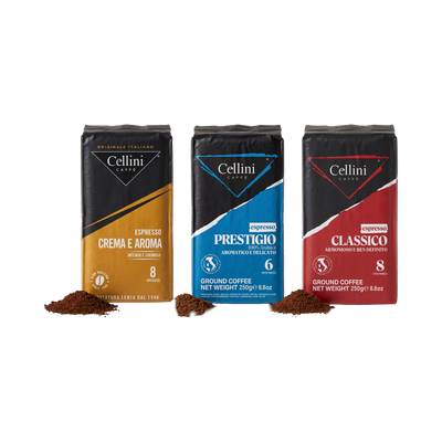 Espresso Probierset gemahlen