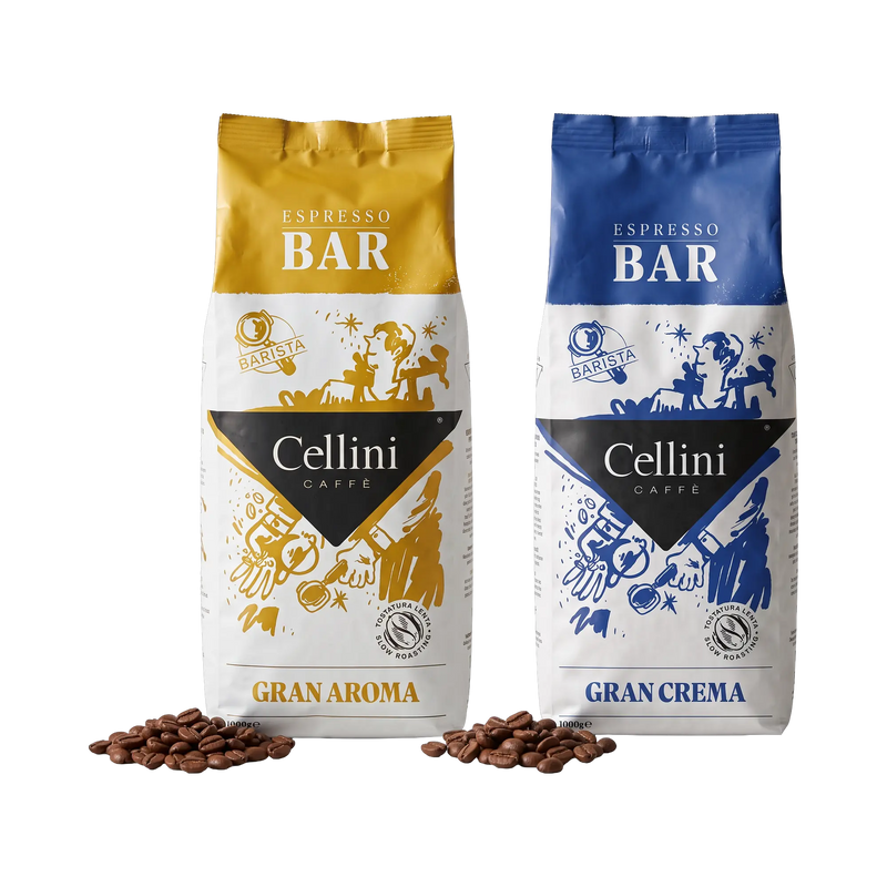 Cellini Espresso Probierset Italia – Bar Gran Aroma und Gran Crema