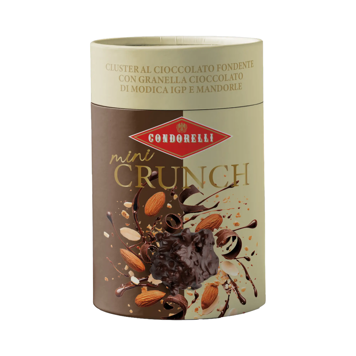 Condorelli Mini Crunch Zartbitter mit Mandeln und Modica-Schokolade