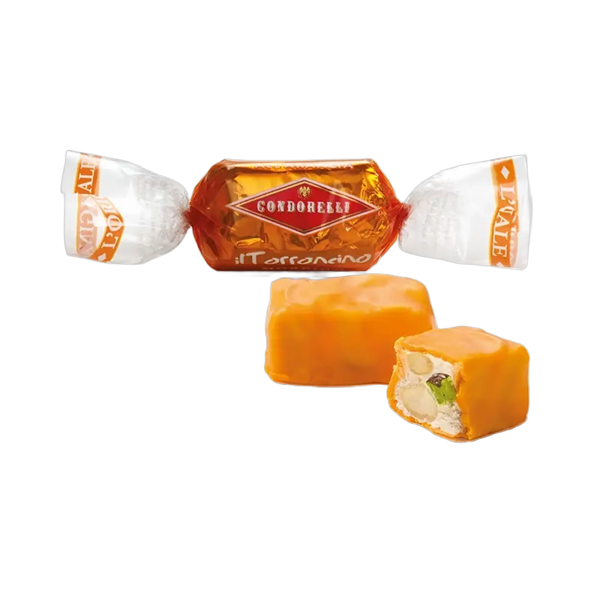 Condorelli Torroncini Nougat-Pralinen, Dose Oro der Linea Dal 1933 – Produktansicht 4