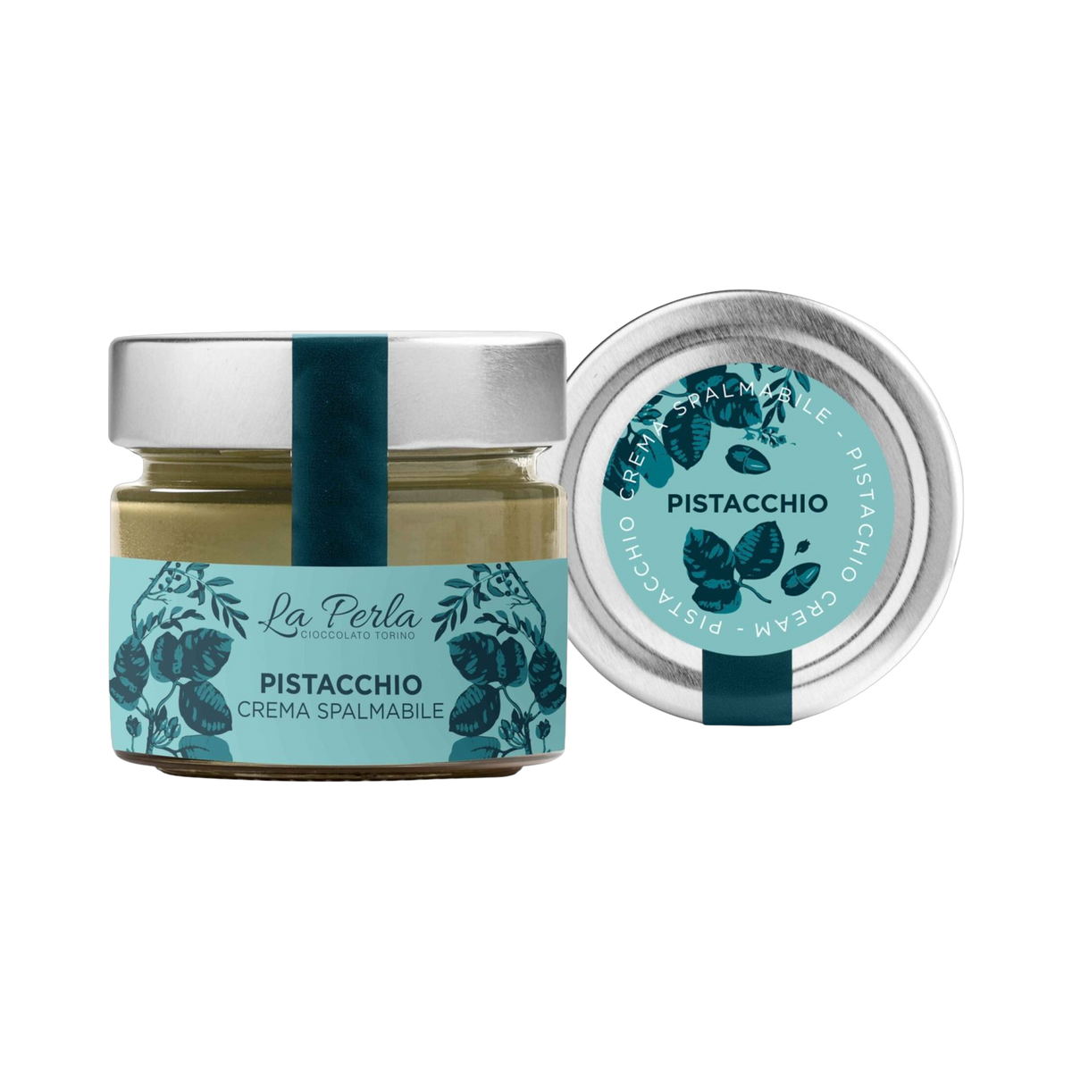 La Perla Crema Spalmabile Pistacchio 150 g - Glas mit Deckel