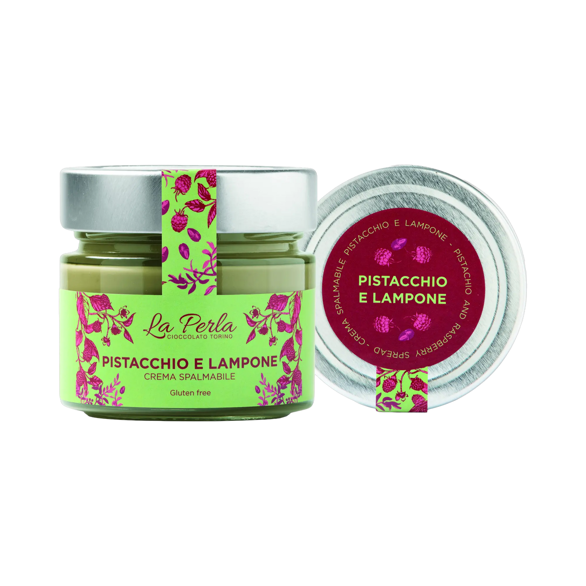 La Perla Crema Spalmabile Pistacchio e Lampone