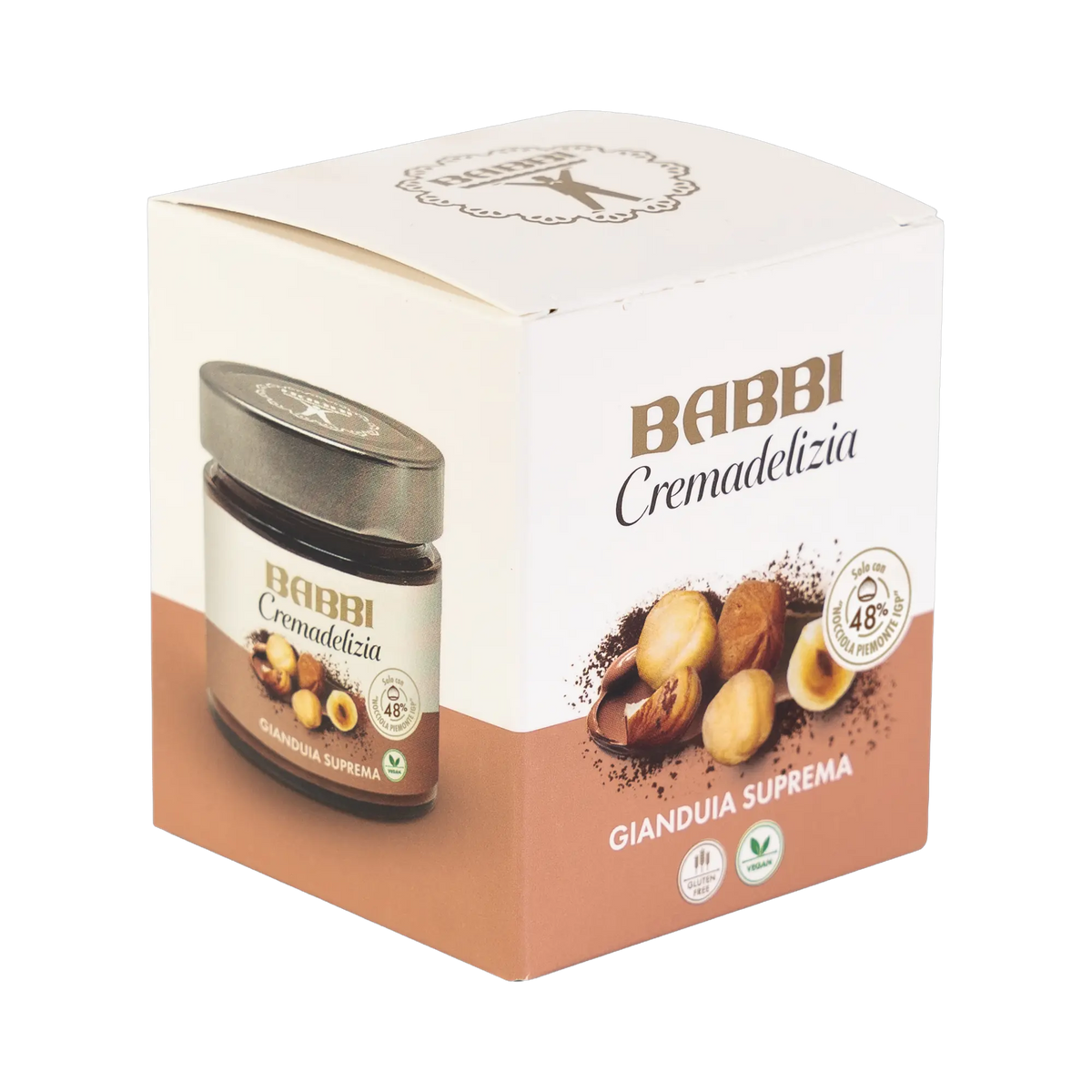 Babbi Cremadelizia Gianduia Suprema Brotaufstrich