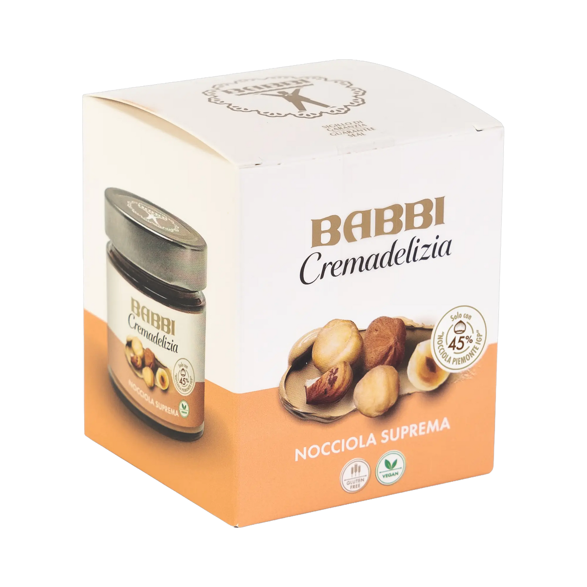 Babbi Cremadelizia Nocciola Suprema Brotaufstrich