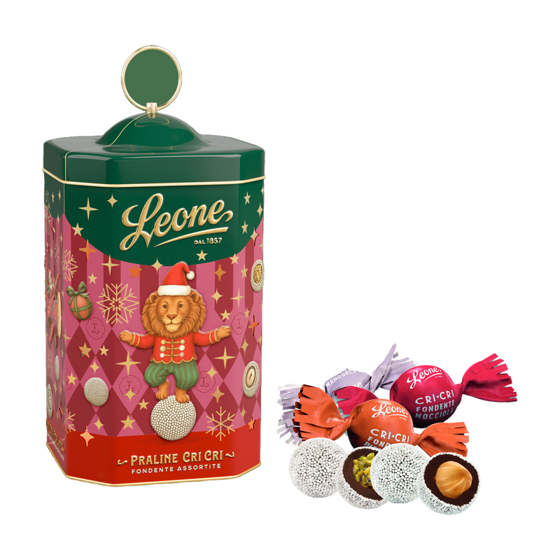 Leone Cri Cri Zartbitter Weihnachts-Laterne Composing