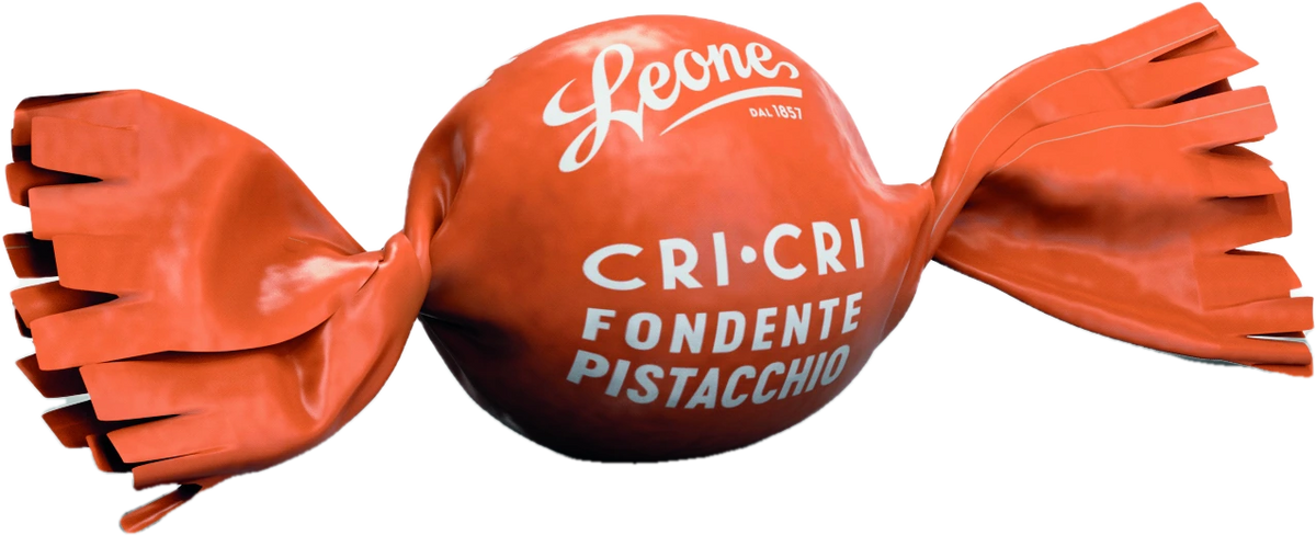Leone Cri Cri Fondente Pistacchio