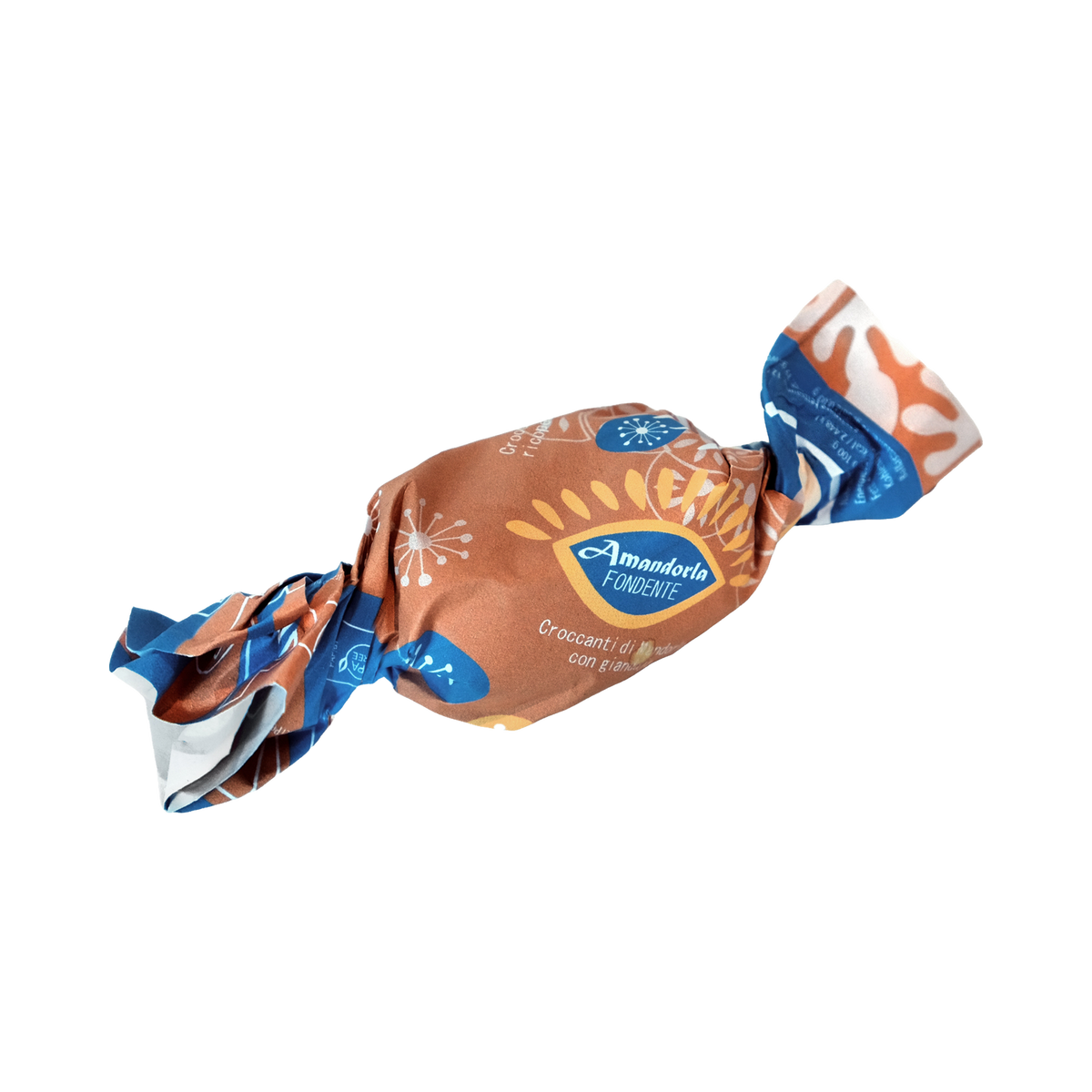 Amandorla Mandelkrokant dunkel überzogen – im Wickelpapier