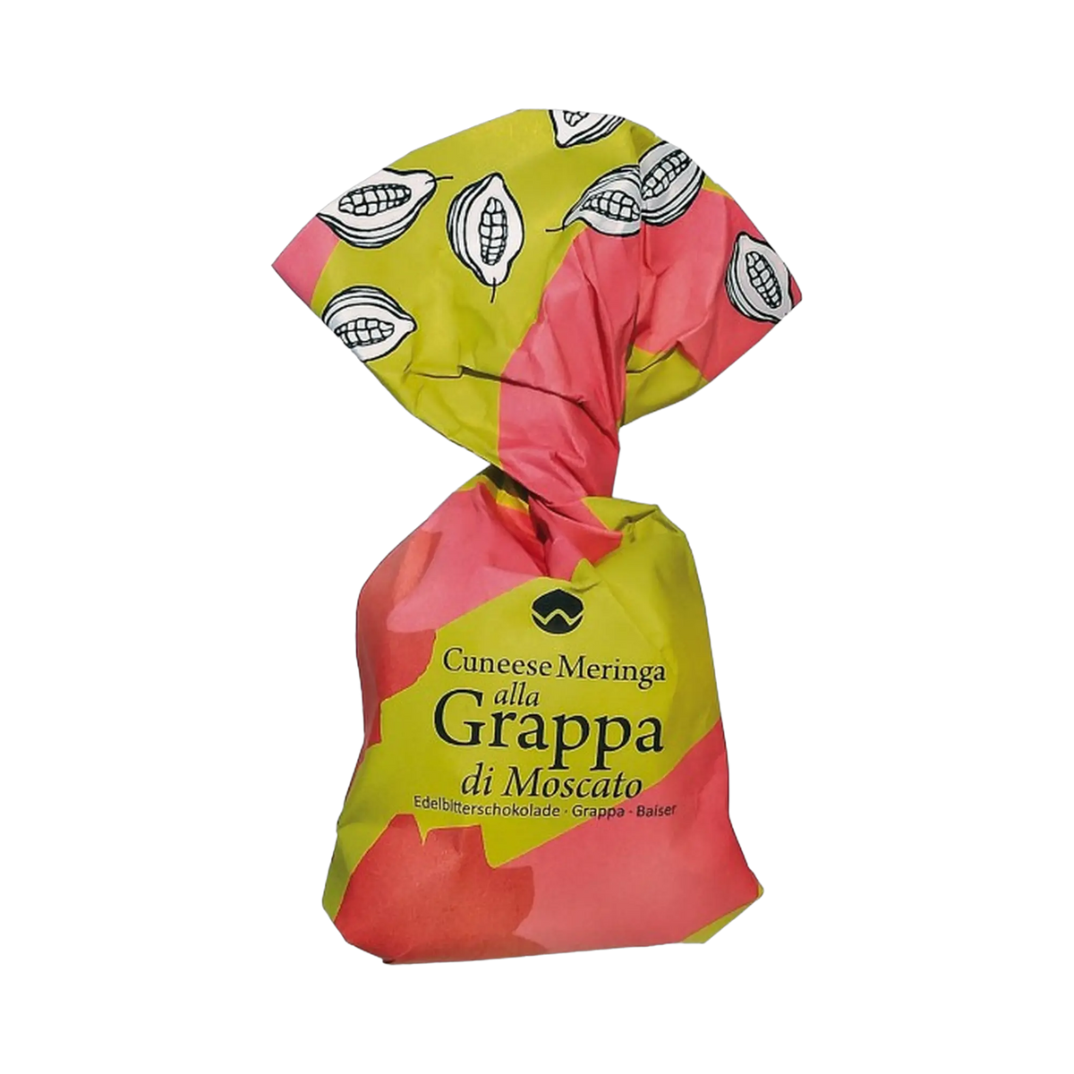 Tutto Cioccolato Cuneesi con Meringa alla Grappa – verpackt