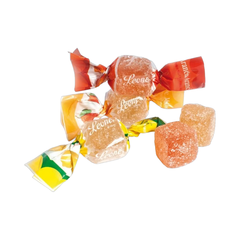 Leone Cubifrutta Fruchtgelleebonbons Zitrusfrüchte