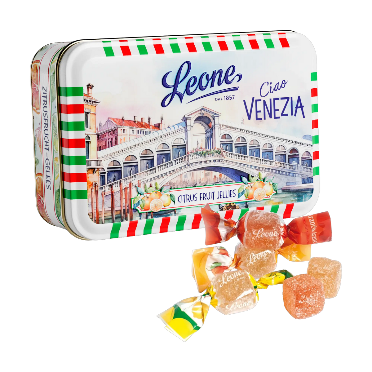 Leone Collezione Cartoline Gelée assortite ágrumi Venezia