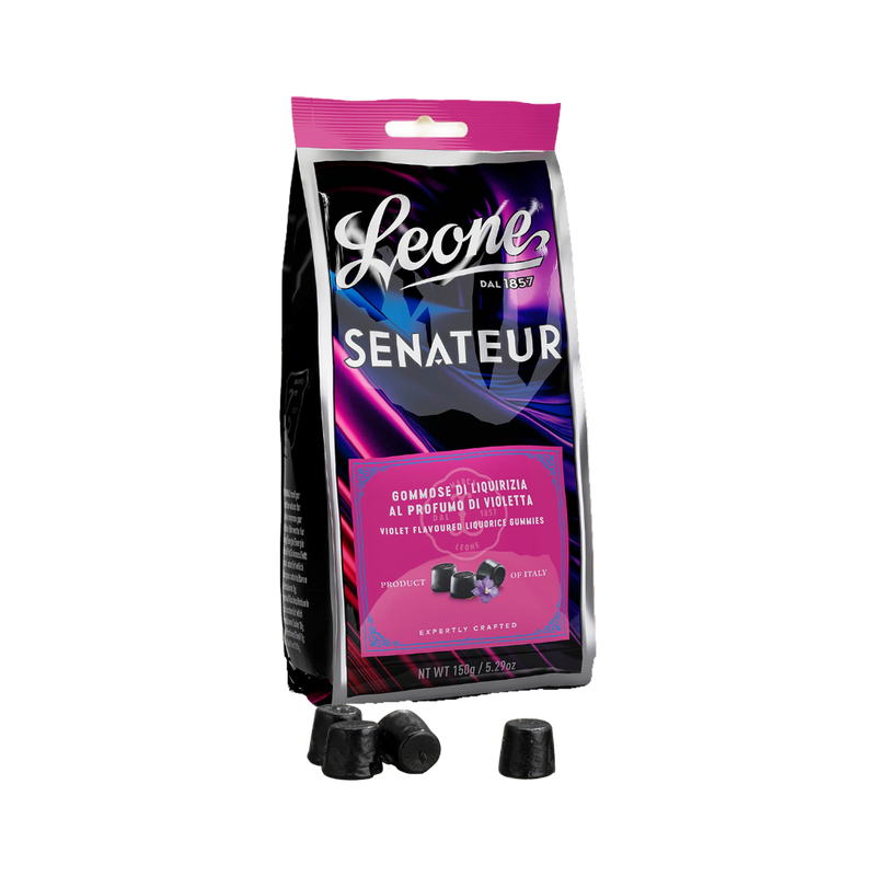 Leone Senateur Gommose di Liquirizia 150g Beutel mit Lakritz