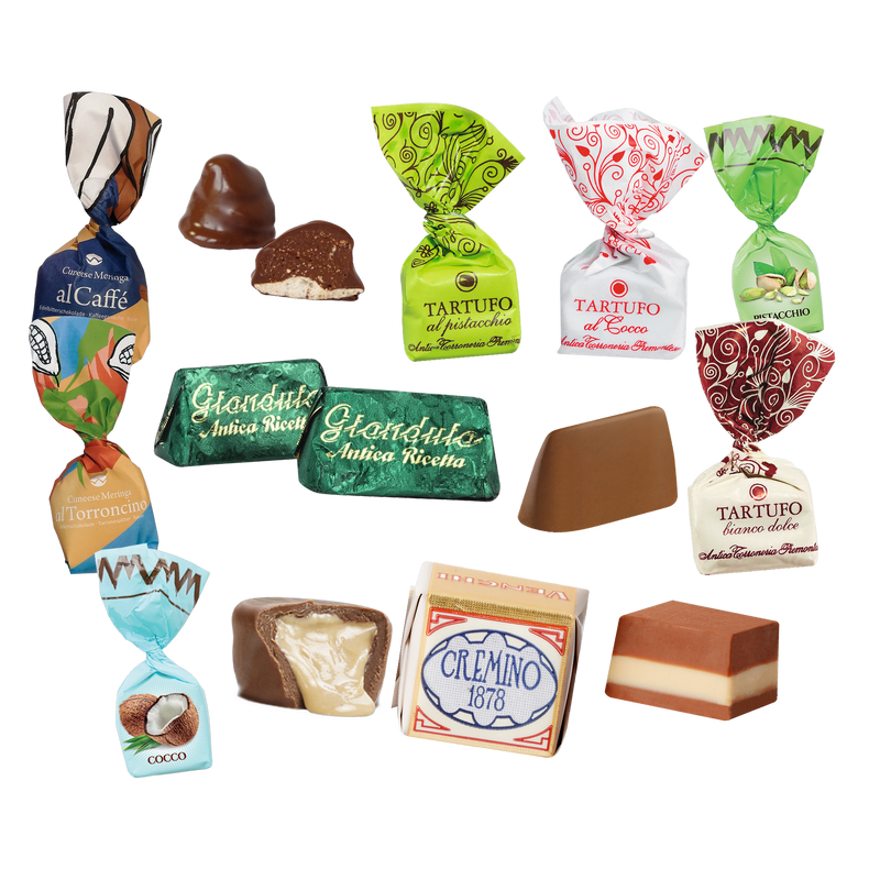 Italienischer Weihnachtsmix – Pralinen und Nougat, 500g