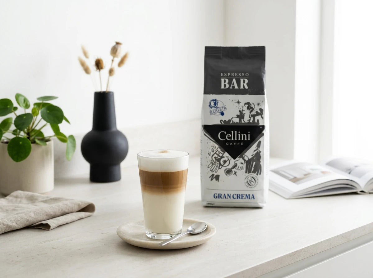 Kaffee für Latte Macchiato
