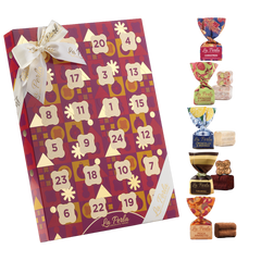 La Perla Tartufi Adventskalender – Kalender mit 5 Tartufi-Sorten