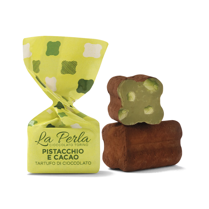 La Perla Tartufini Pistacchio e Cacao