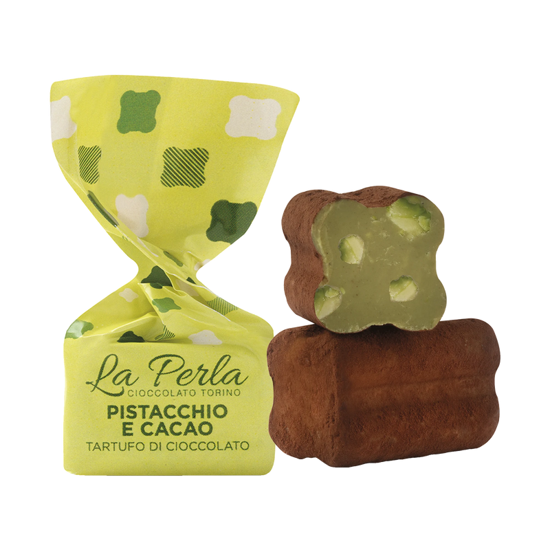 La Perla Tartufini Pistacchio e Cacao