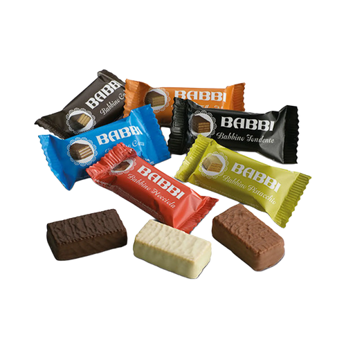 Gemischte Babbi Schokowaffeln – Produktansicht