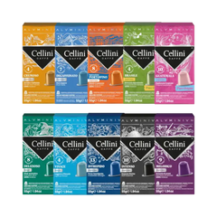 Nespresso Probierset 10x10 Kapseln - Cellini