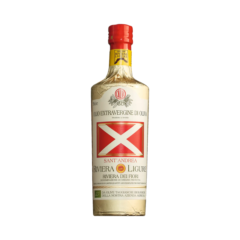 Natives Olivenöl Extra Taggiasca von Calvi – 500 ml Flasche