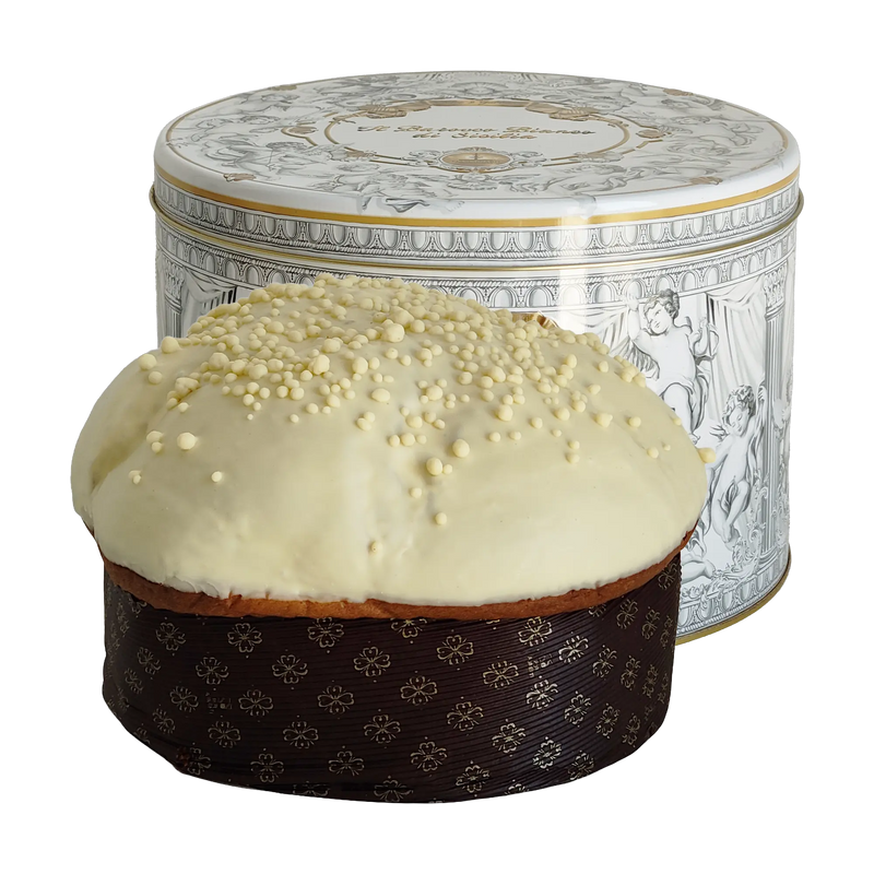 Fiasconaro Il Barocco Bianco di Sicilia Dolce & Gabbana Panettone 1 kg mit Geschenkdose