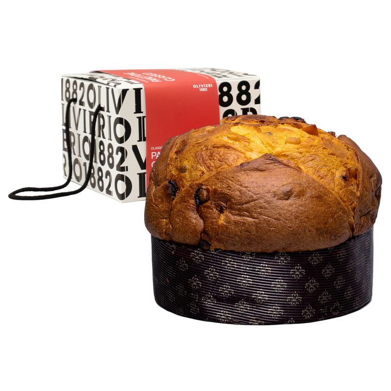 Olivieri 1882 Panettone Classico 1 kg mit Geschenkkarton