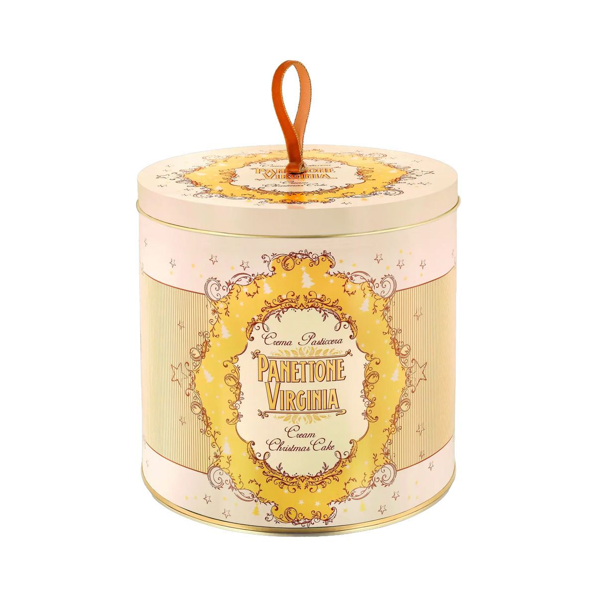 Virginia Panettone Con Crema Pasticceria All'Arancia