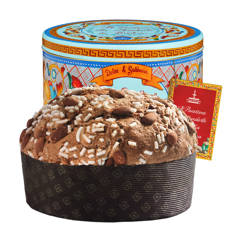 Fiasconaro Panettone Alle Mandorle Di Sicilia Blu Dolce & Gabbana