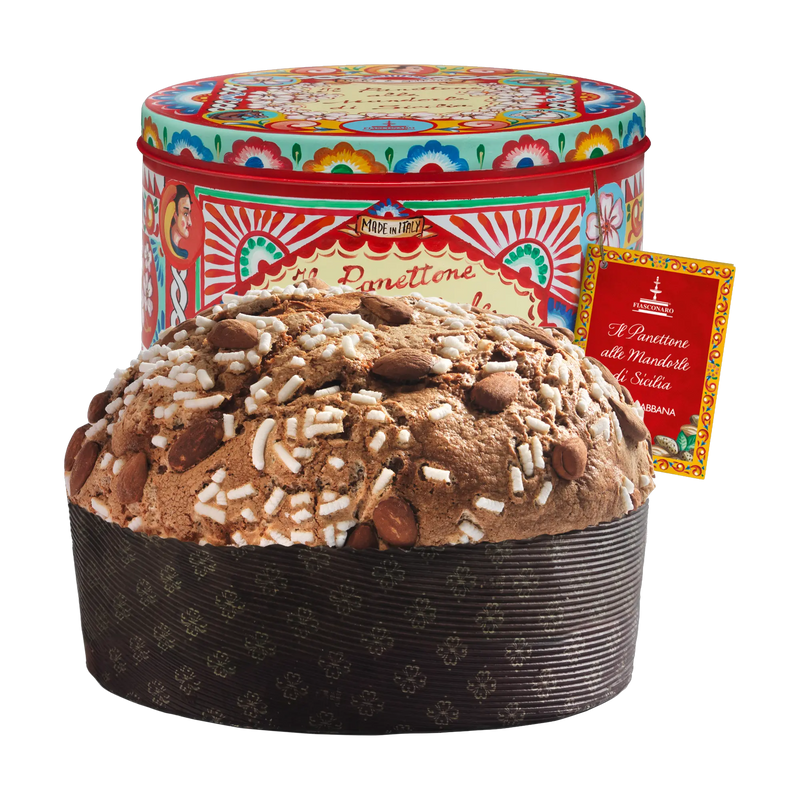Fiasconaro Panettone Alle Mandorle Di Sicilia Rosso Dolce & Gabbana