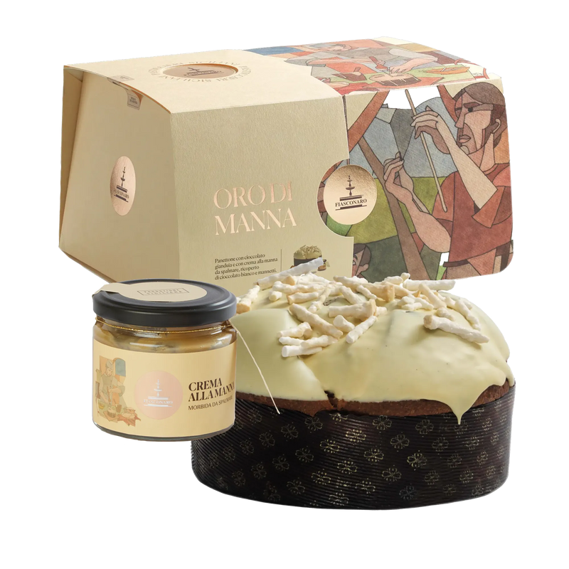 Fiasconaro Panettone Oro di Manna mit Crema alla Manna