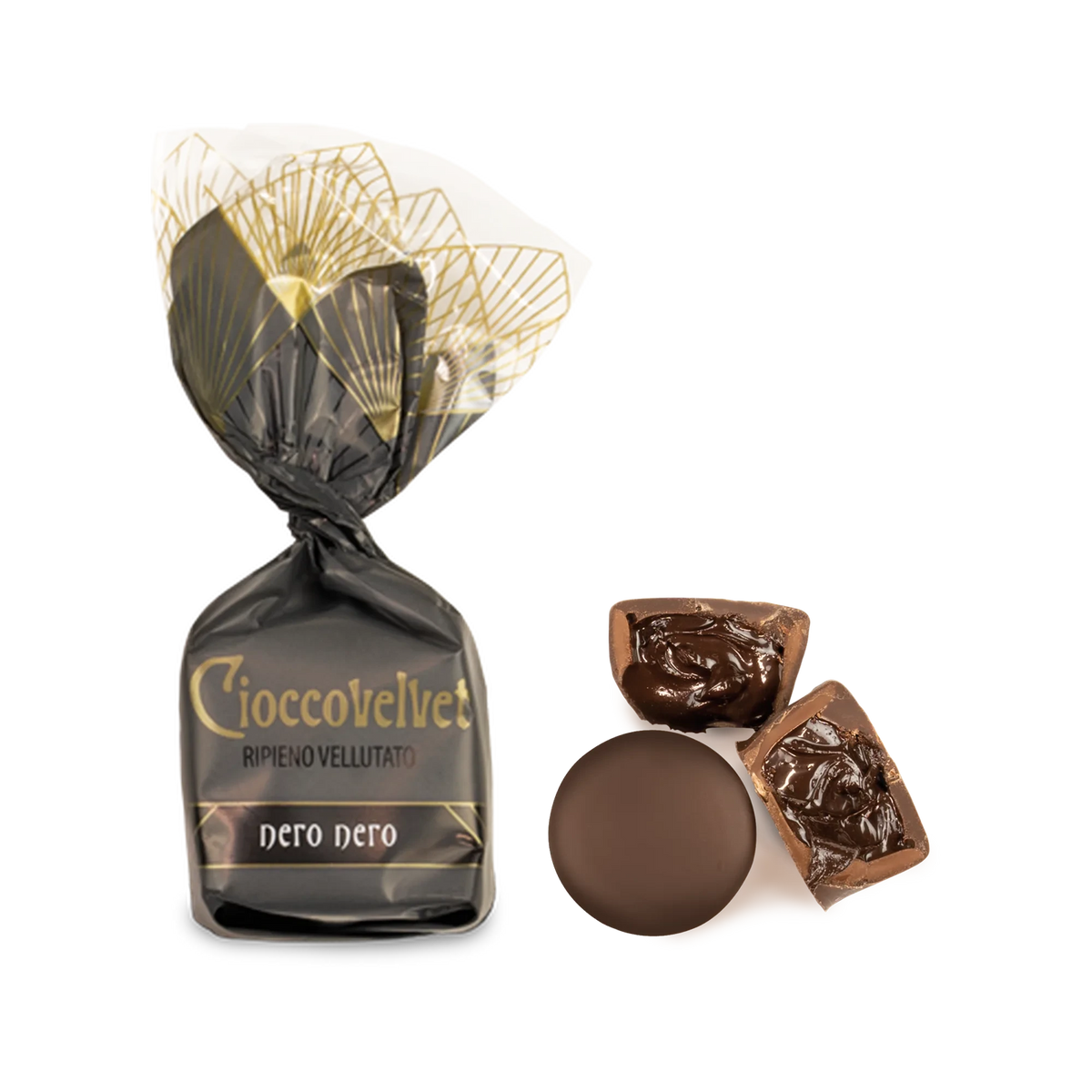 Mandrile Melis Cioccovelvet Nero Nero