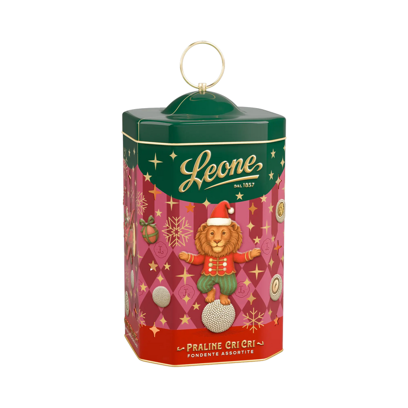 Leone Cri Cri Zartbitter Weihnachts-Laterne