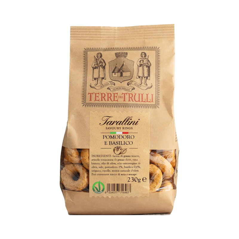 Terre Dei Trulli Taralli Pomodoro e Basilico