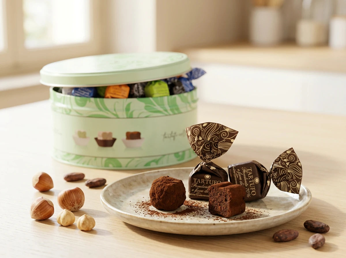 Tartufi dolci Trüffelpralinen