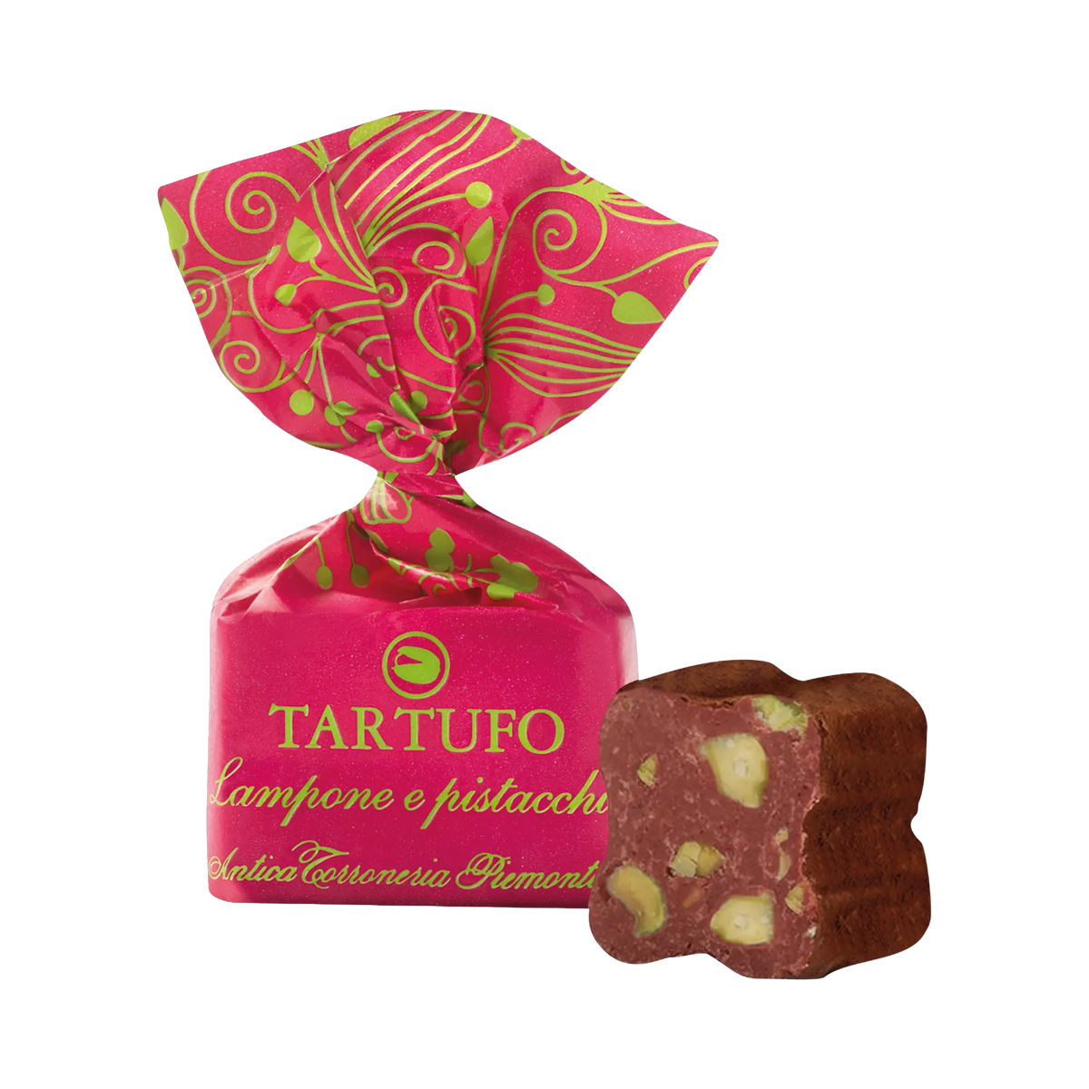 Antica Tartufo Lampone e Pistacchio – eingepackt und ausgepackt