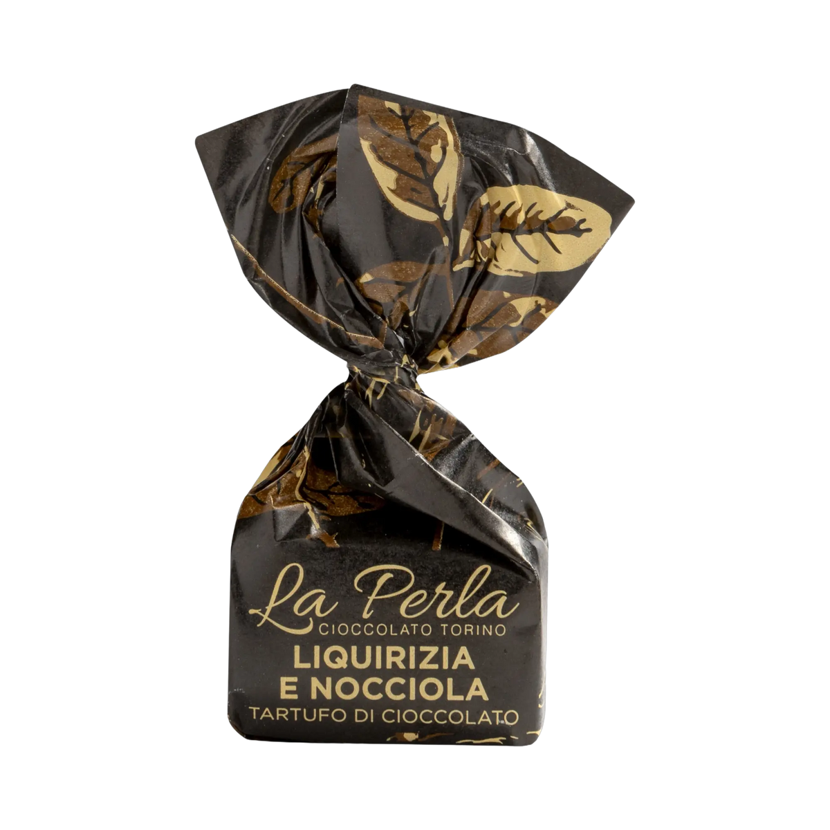 La Perla Tartufo Liquirizia e Nocciola verpackt