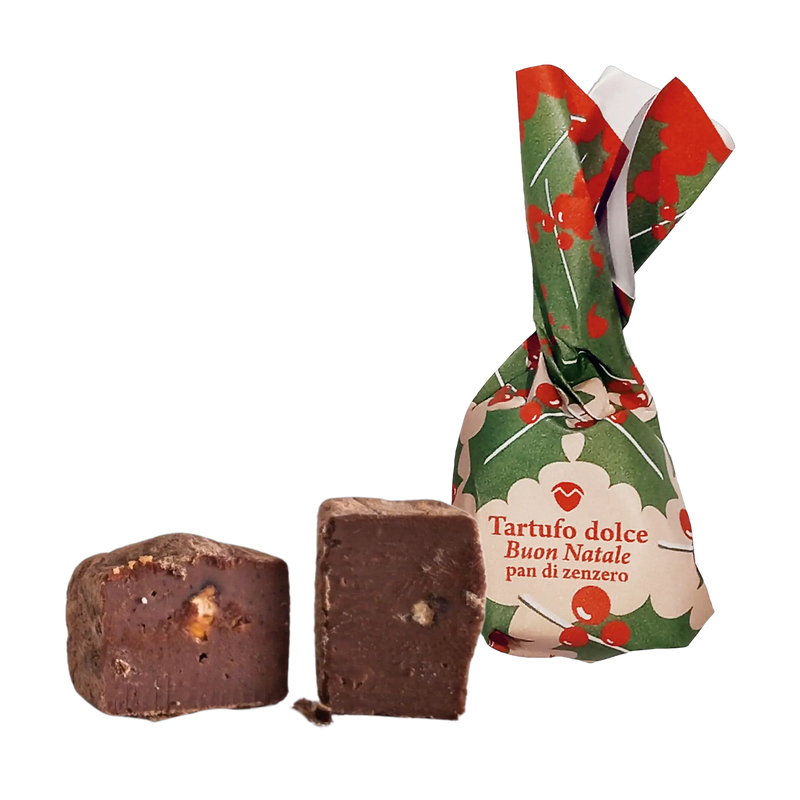 Tutto Cioccolato Tartufo Pan di Zenzero – Praline mit Haselnusskern und weihnachtlicher Verpackung