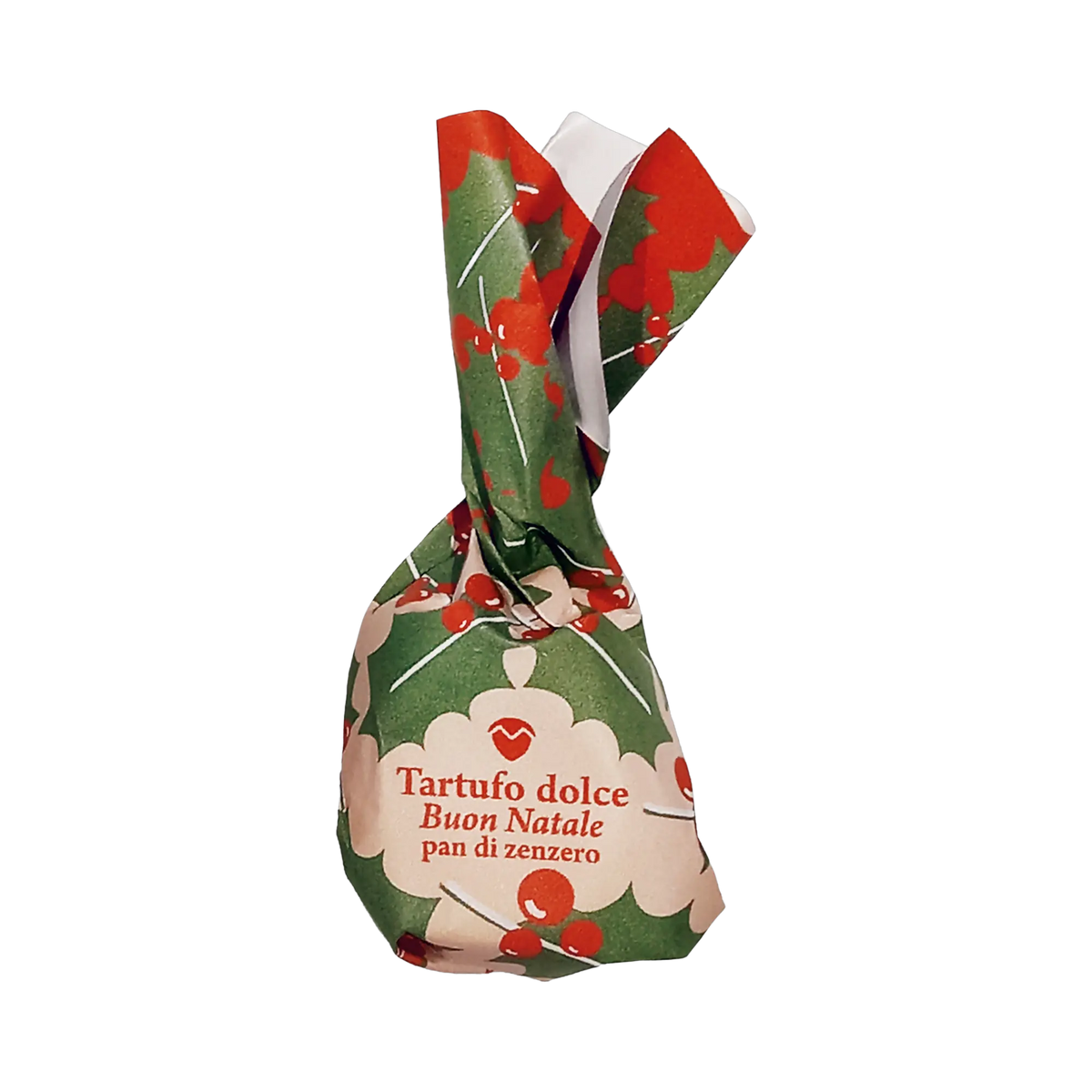 Tartufo Pan di Zenzero verpackt – weihnachtliche Folie Buon Natale