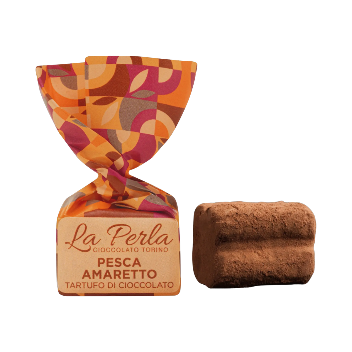 La Perla Tartufo Pesca Amaretto Composing