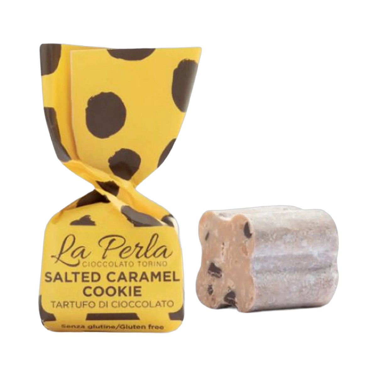 La Perla Tartufo Salted Caramel Cookie Composing