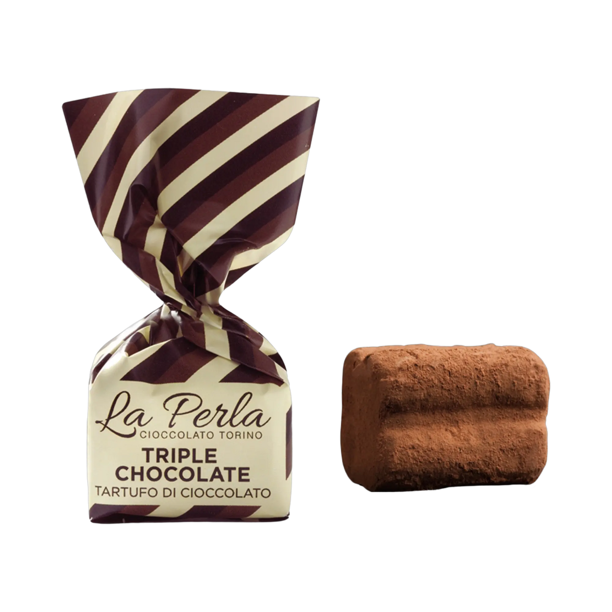La Perla Tartufo Triple Chocolate Composing