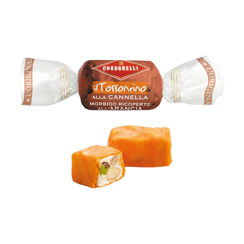 Condorelli Torroncino Cannella - eingepackt und ausgepackt