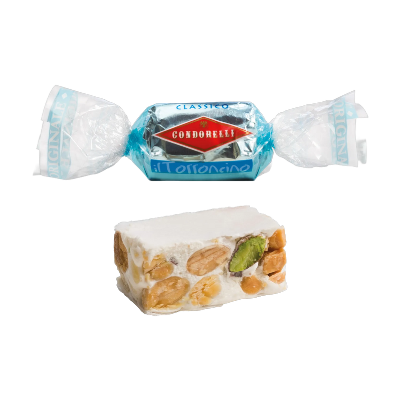 Condorelli Torroncino Classico - eingepackt und ausgepackt