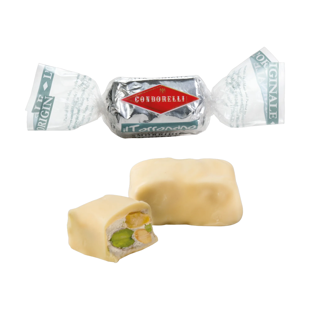 Condorelli Torroncino Vaniglia - eingepackt und ausgepackt