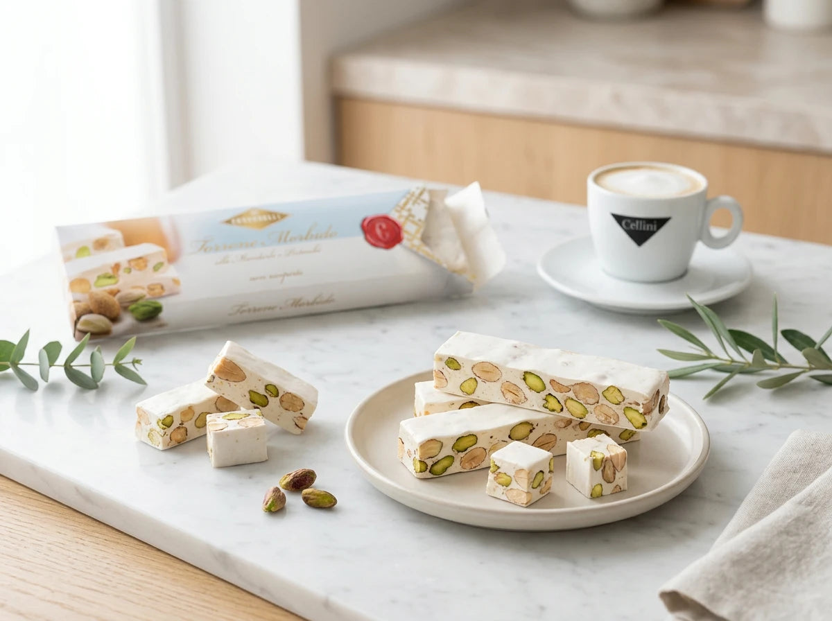 Torrone - Weißer Nougat