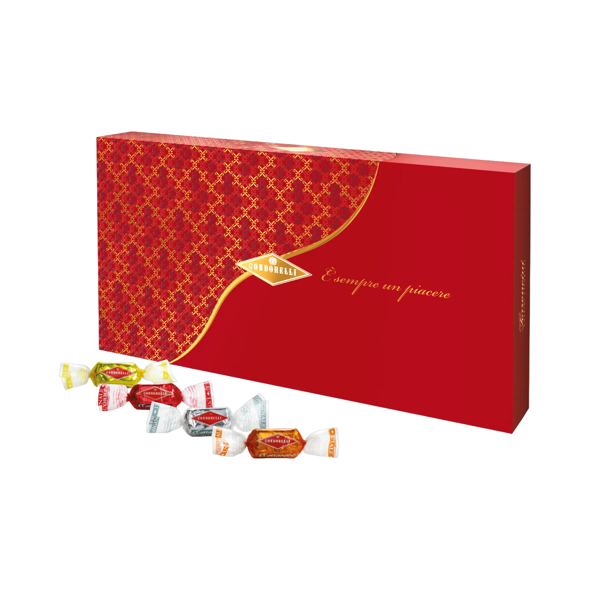 Condorelli Torroncini Nougat-Pralinen, Geschenkschachtel