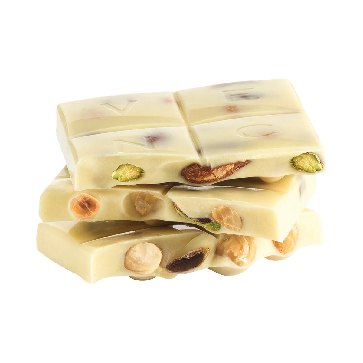 Venchi Cioccolato Bianco Nocciole, Mandorle & Pistacchi Salati Tafelschokolade