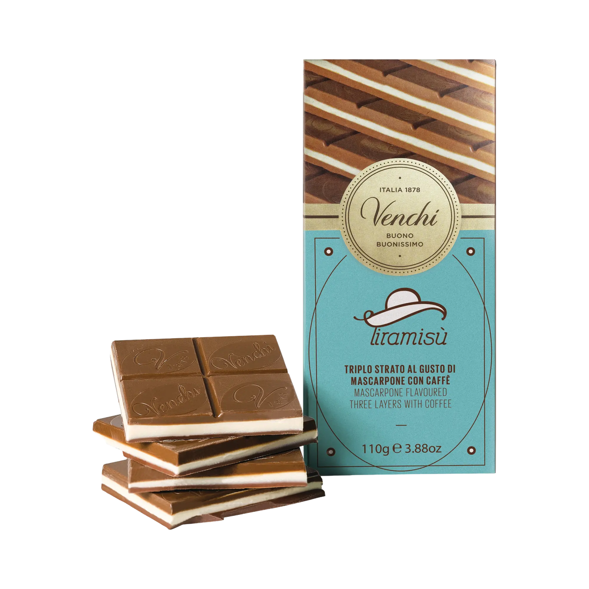 Venchi Cioccolato Tiramisù Tafelschokolade
