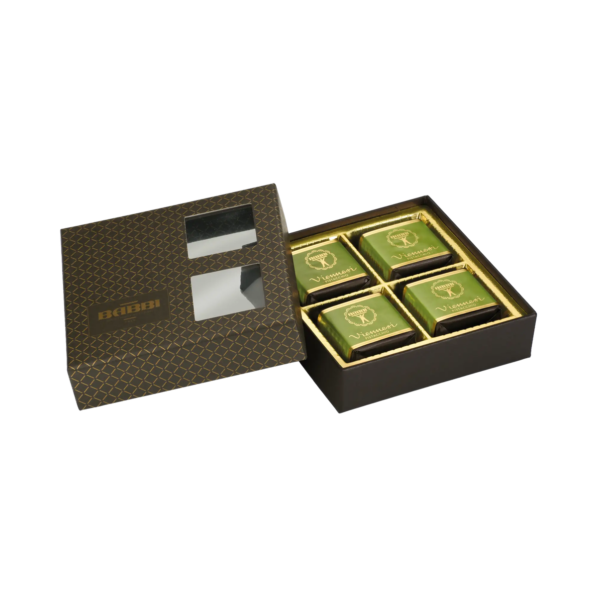 Babbi Venniesi De Luxe Pistacchio 4 Stk. Box