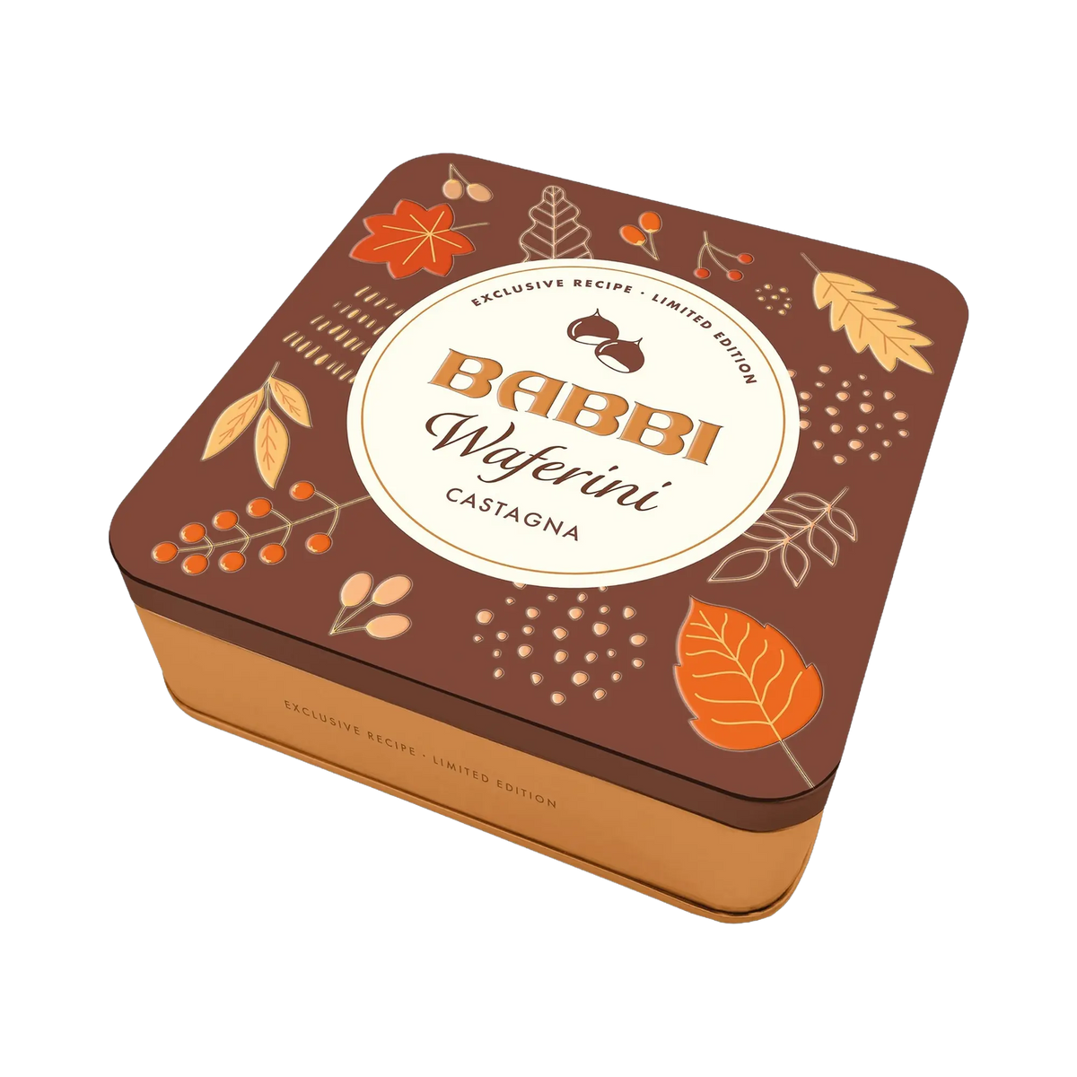 Babbi Waffeln mit Esskastanie – Dose Limited Edition